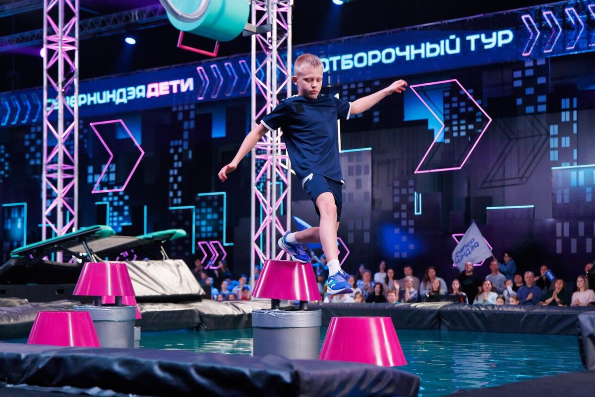    Шоу «Суперниндзя. Дети» Пресс-служба СТС