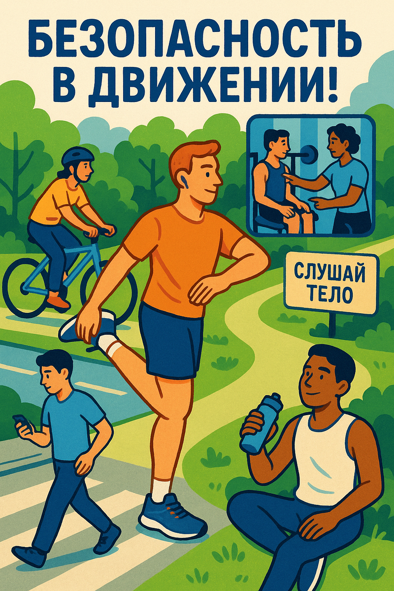 Как не травмироваться: Безопасность в движении и жизни