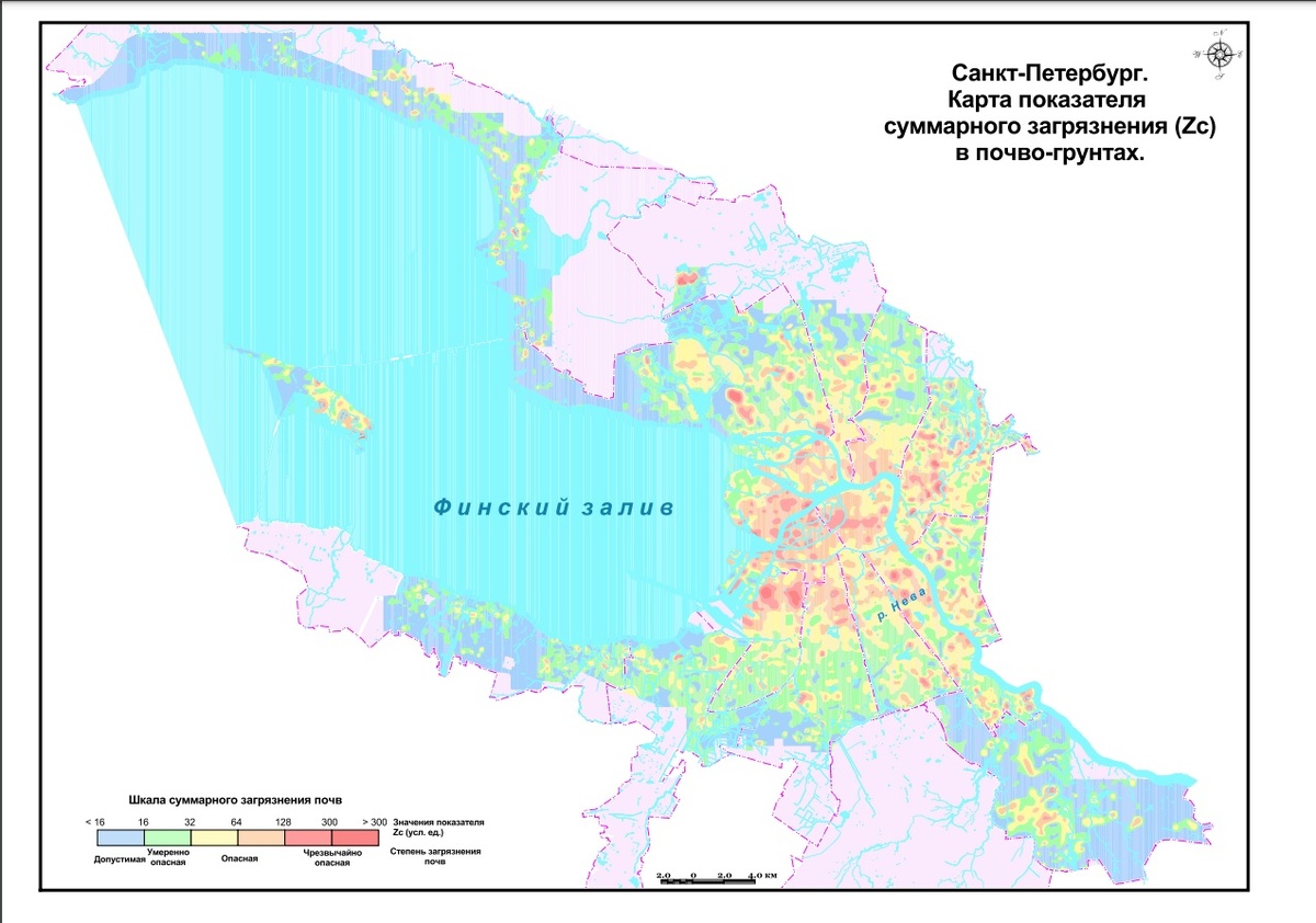 Экологические карты Санкт-Петербурга и Ленинградской области  сайт: https://on-line.spb.ru/ecology/ecologymaps.php