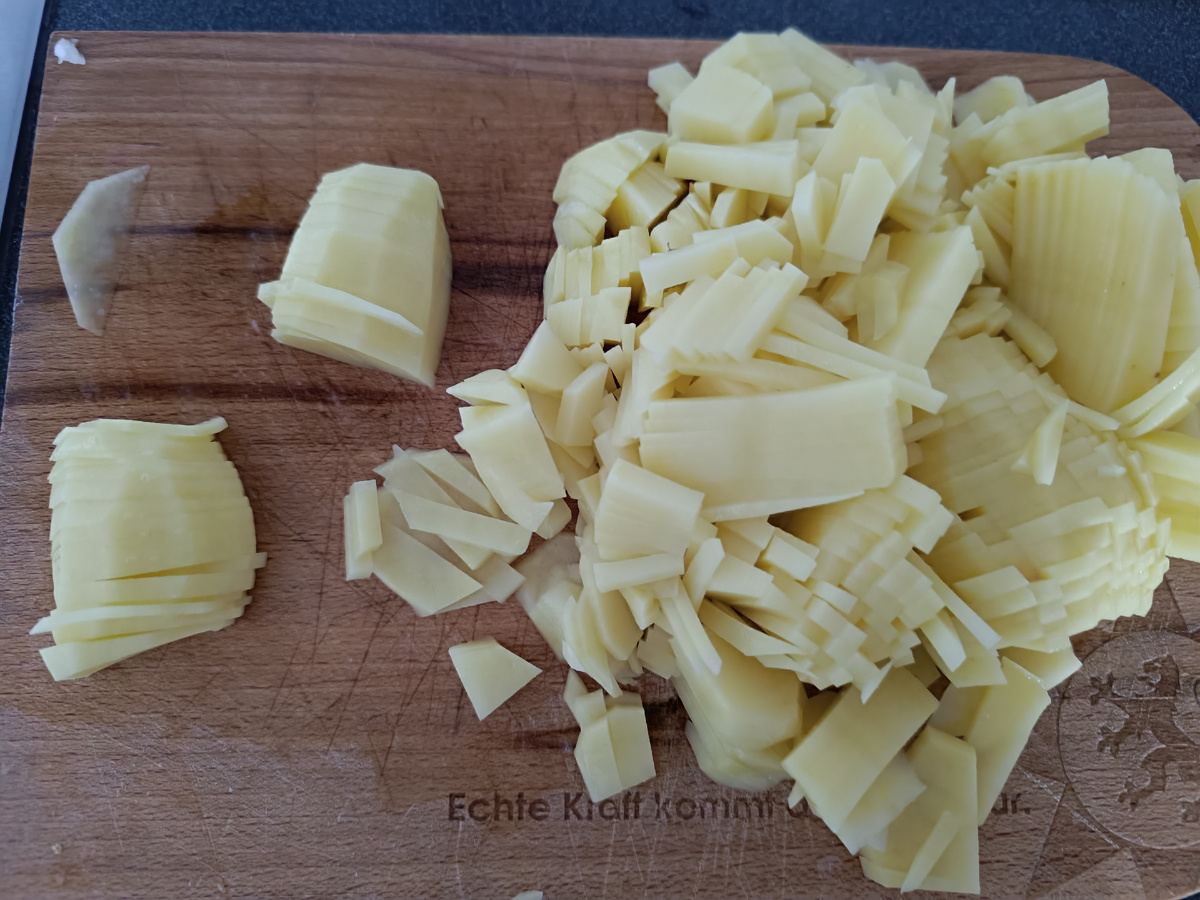 Вот так мелко порезать 