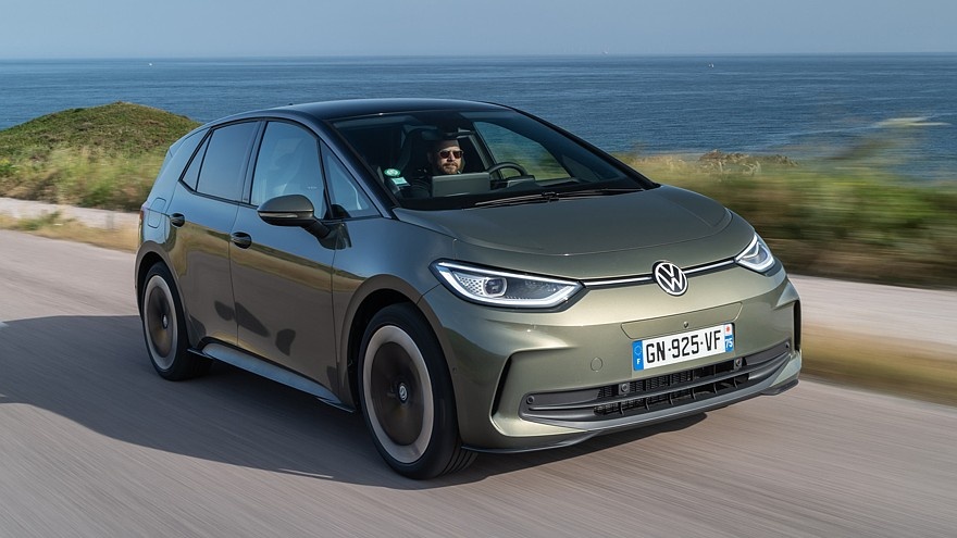    На фото: актуальный хэтчбек Volkswagen ID.3