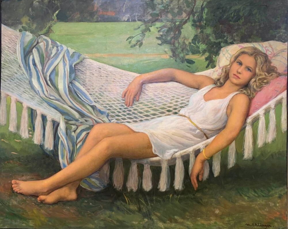 КАРТИНА ХУДОЖНИКА МОРИСА ЭЛИНЖЕ / Maurice Elhinger (1896 -1981) Франция