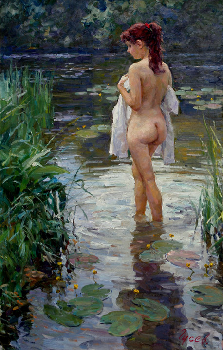 Купальщица