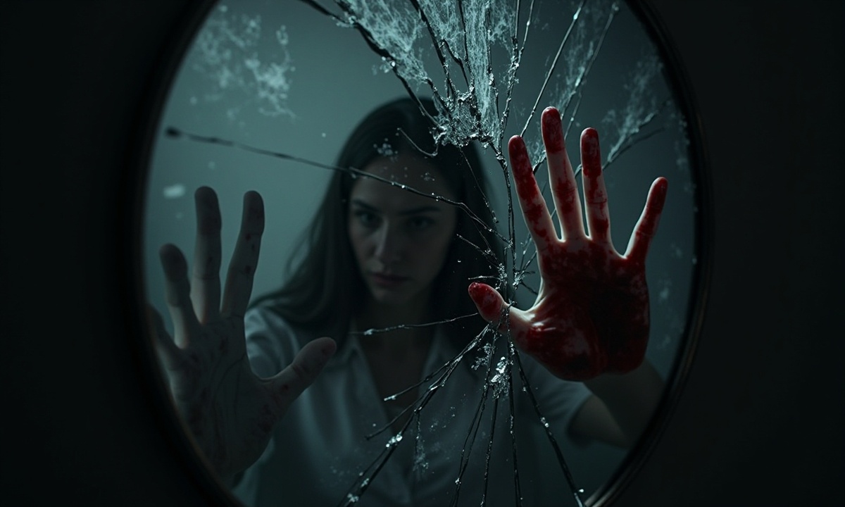 Кровавая Мэри в отражении