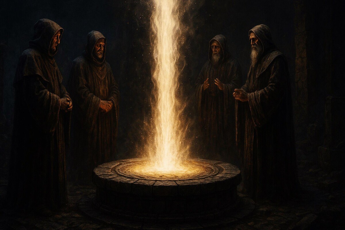 Сила древних ритуалов могла раздвигать само полотно реальности.