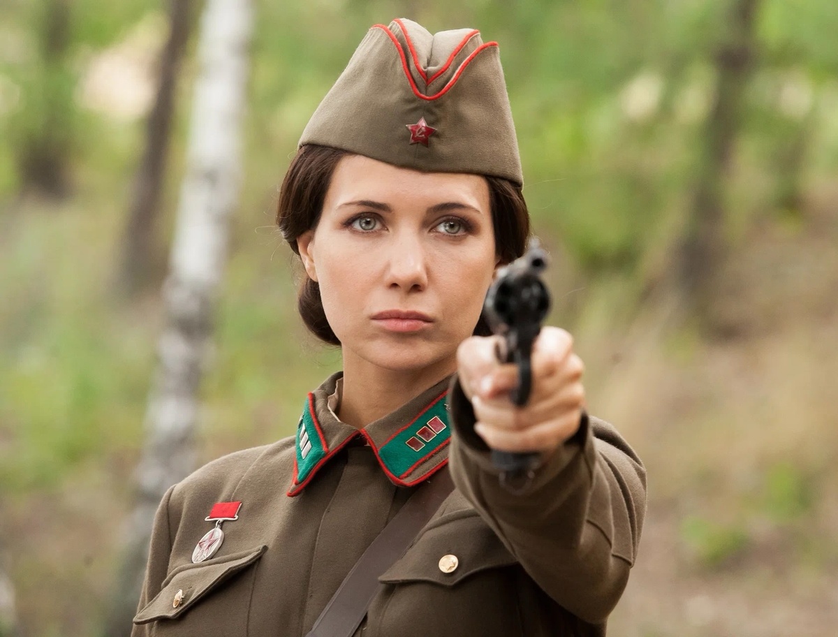 Екатерина Климова кадр из сериала «По законам военного времени»