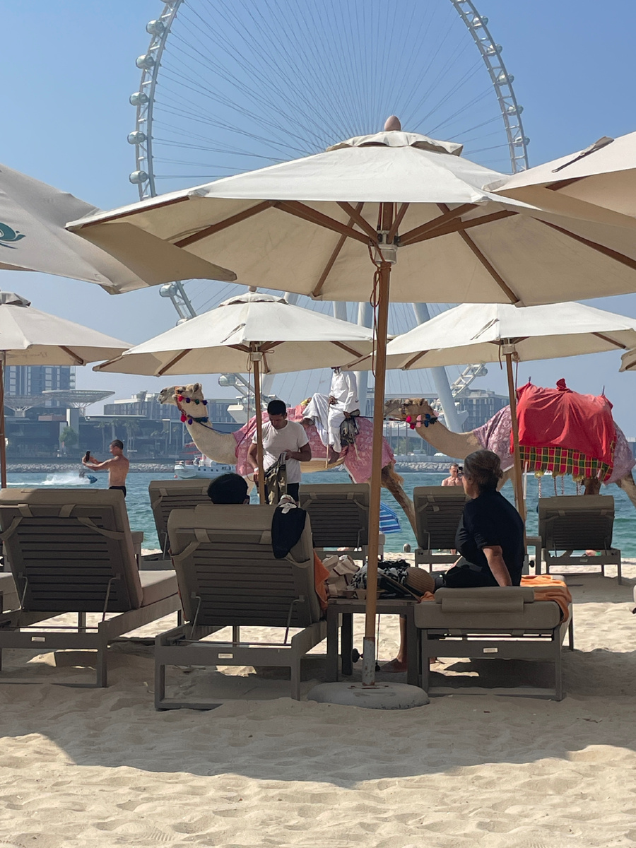 Тот самый пляж JBR, личный архив.