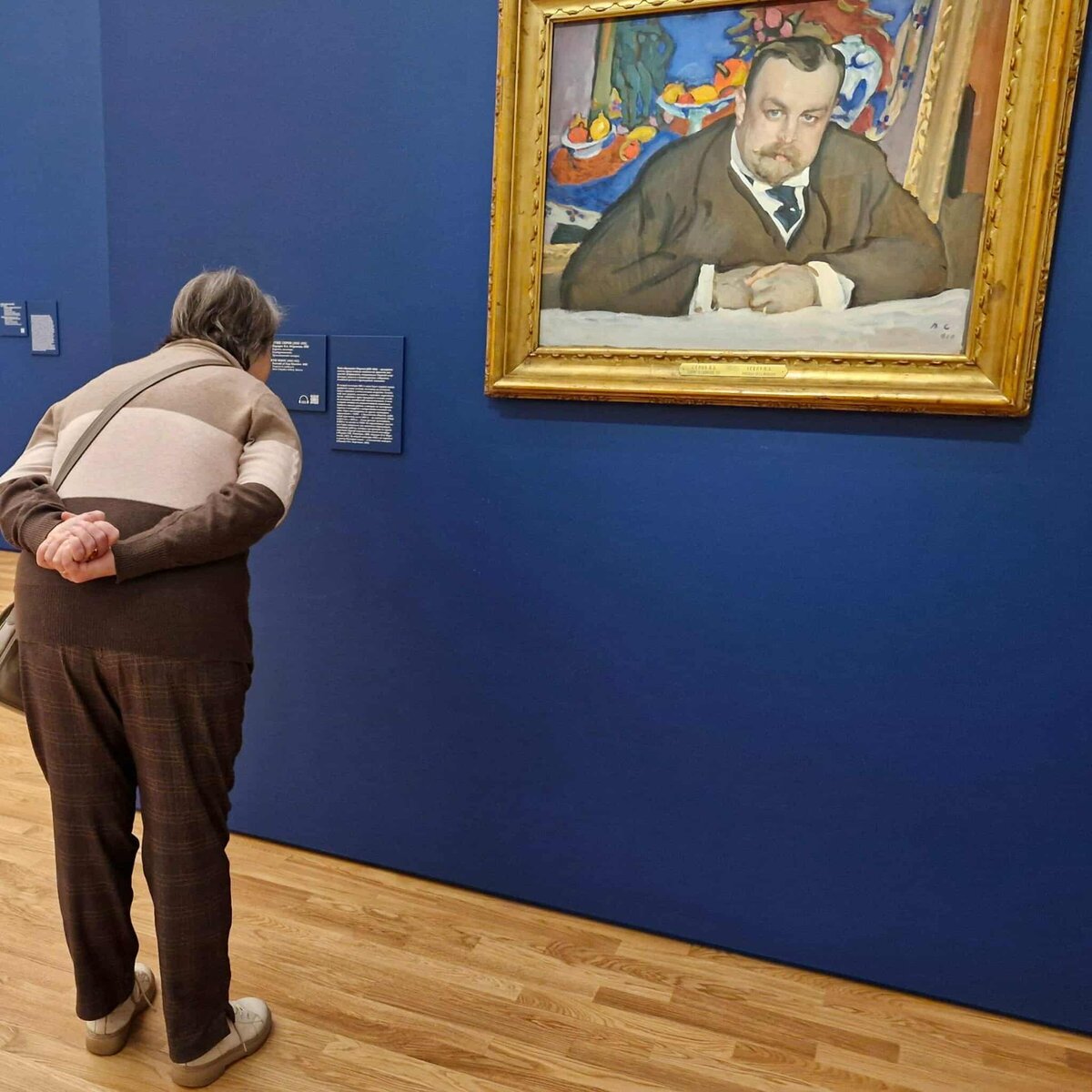 Портрет И.А.Морозова, В.Серов (1910)