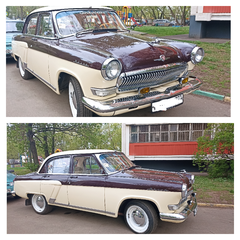 Как с картинки. Приятно видеть - как владелец бережет такой раритет. 