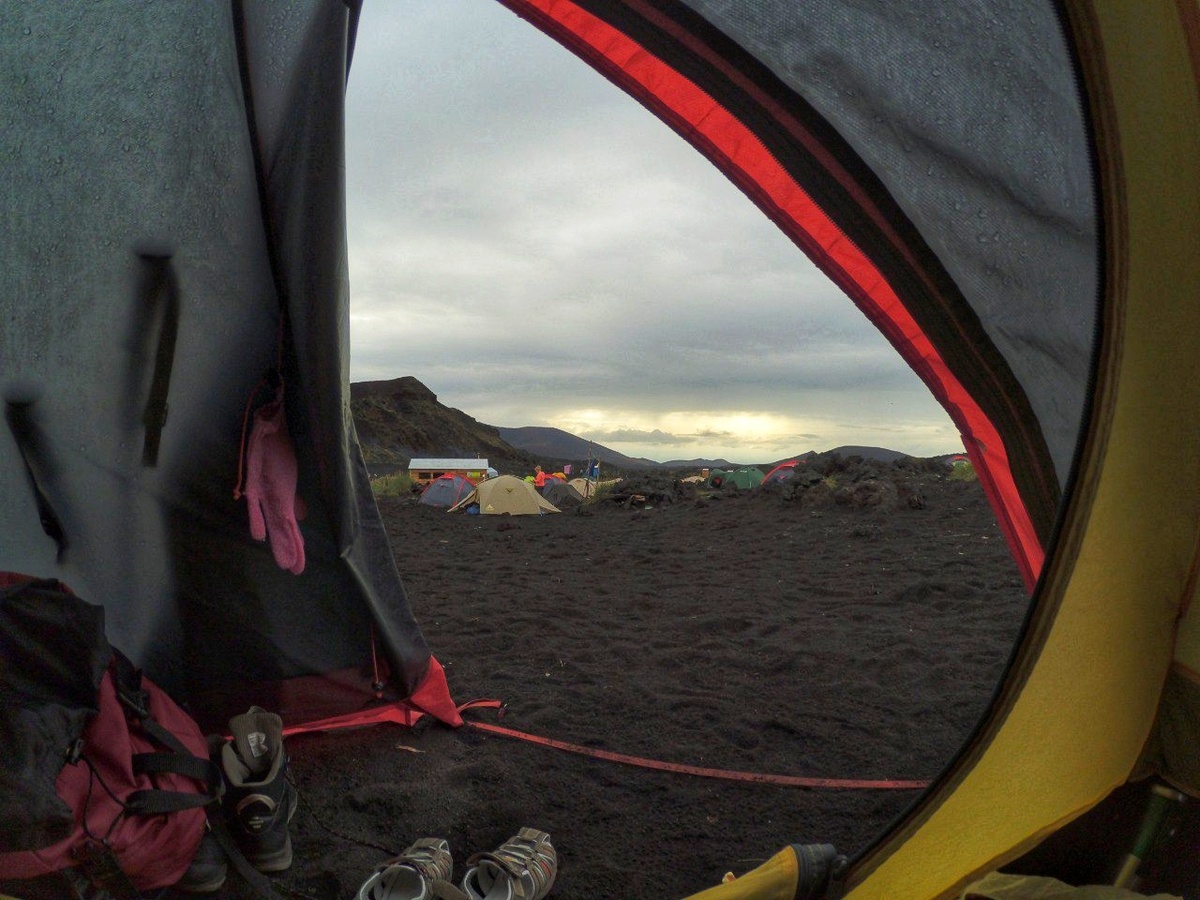 Утро этого дня. Никогда не забуду шлаковую пустыню!