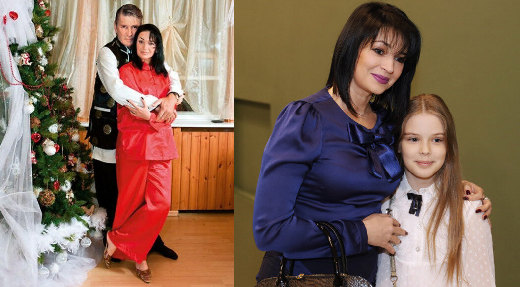 Александр Абдулов с Юлией Мешиной, Юлия Мешина с дочерью Евгенией Абдуловой