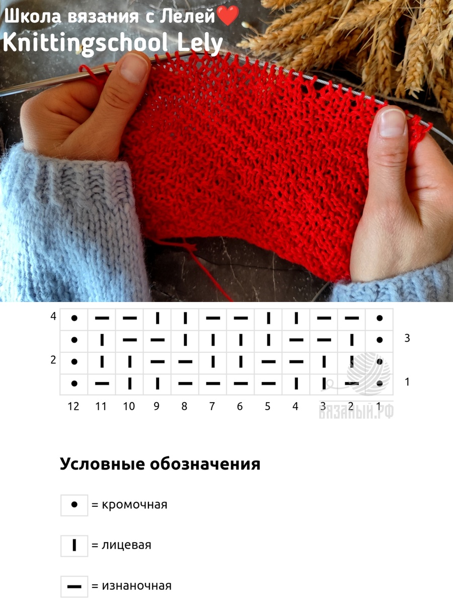 Школа вязания с Лелей❤