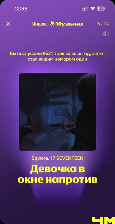 Моя самая прослушиваемая песня 2024 года - Девочка в окне напротив