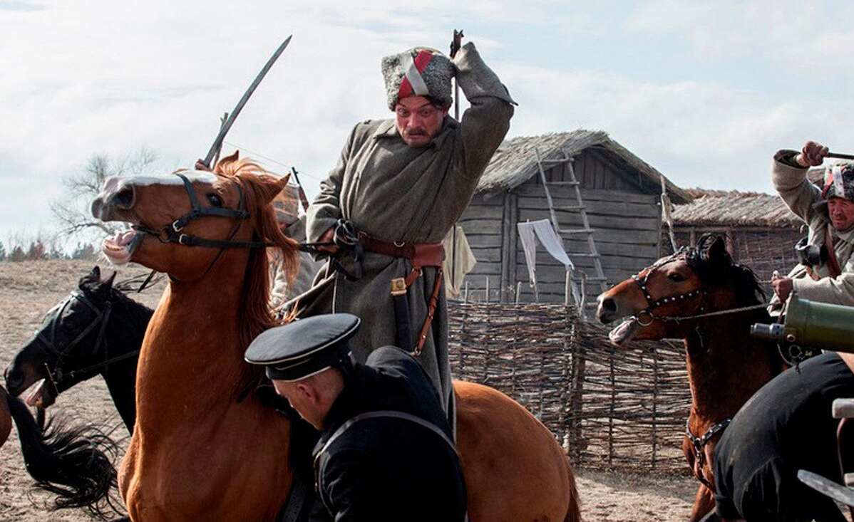 Вёшенское восстание. Кадр из х/ф "Тихий Дон", 2015г.