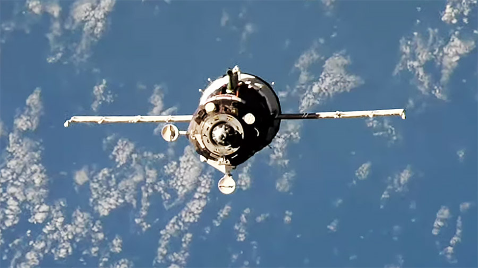 КК «Союз МС-27» в автономном полете. Фото: nasa.blog.com