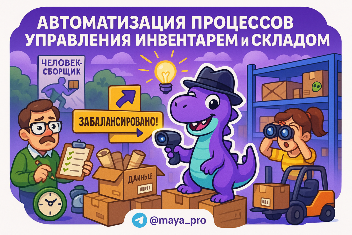    Автоматизация инвентаря как искусство: как сделать ваш склад умнее за одну ночь Артур Хорошев