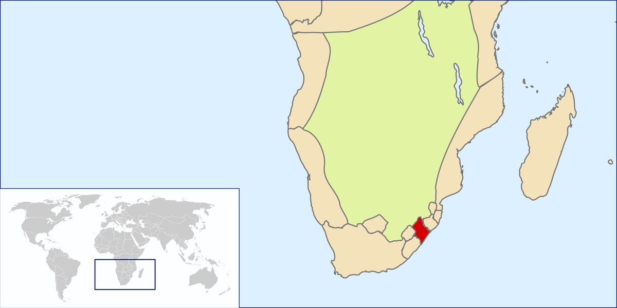 Республика Наталь до захвата Британией и присоединения к Зулуленду