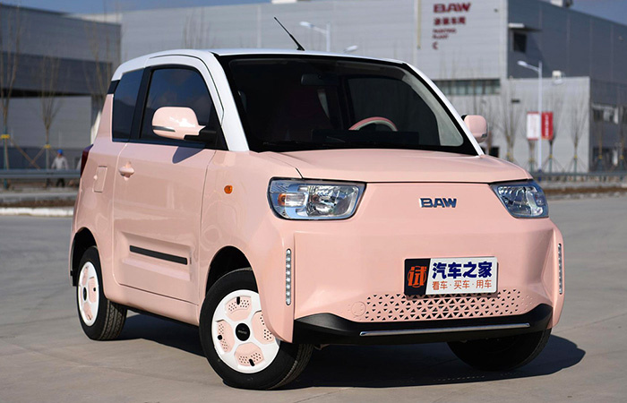 Дешёвый китайский электрокар./ Фото: autoreview.ru