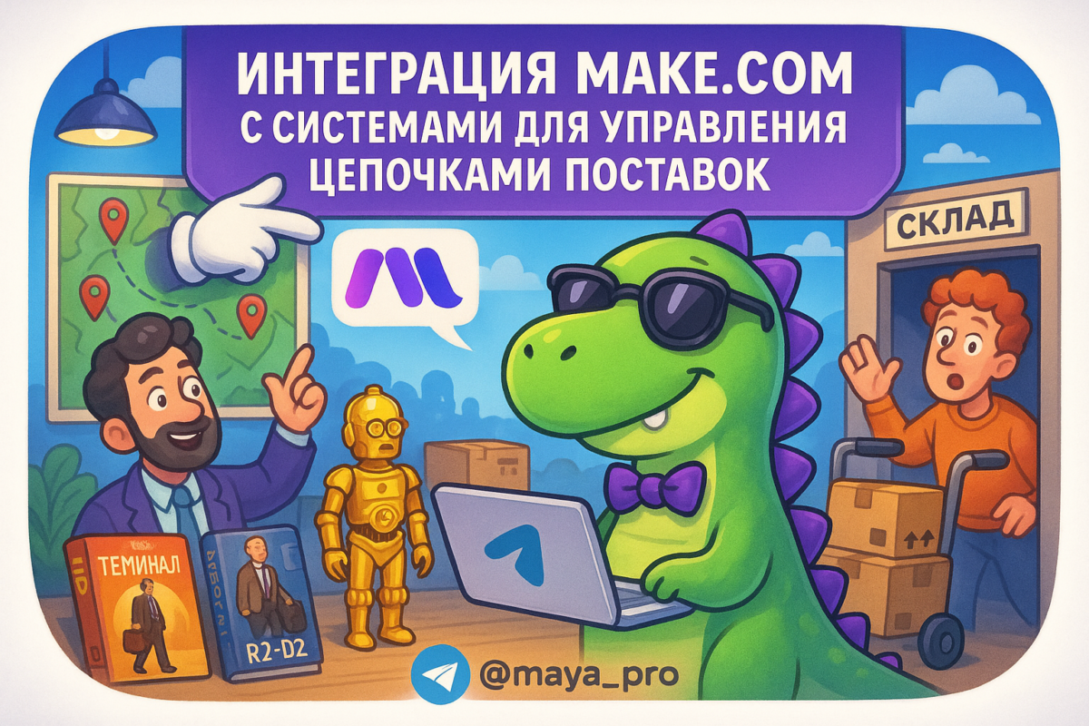    Как автоматизировать цепочки поставок на автопилоте с помощью Make.com и не сломать бизнес на корню Артур Хорошев