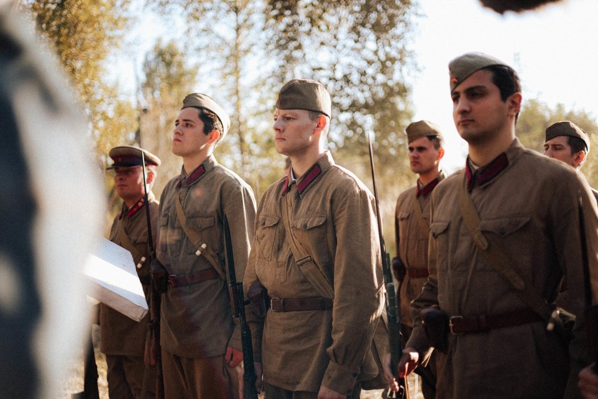 Кадр сериала «Солдатская мать»