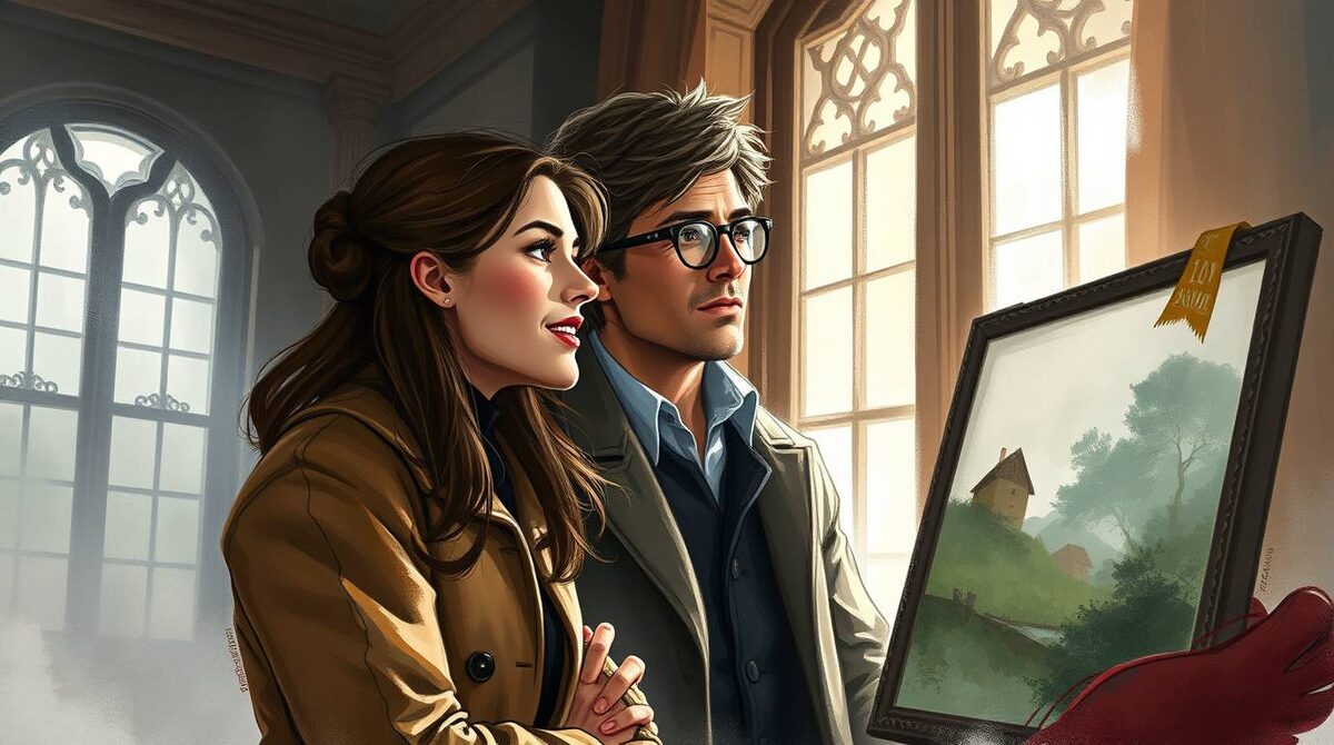 В пыльном сундуке на чердаке старого дома хранился не просто этюд, а настоящее сокровище – утраченная страница истории русского искусства, соединившая две родственные души через века.