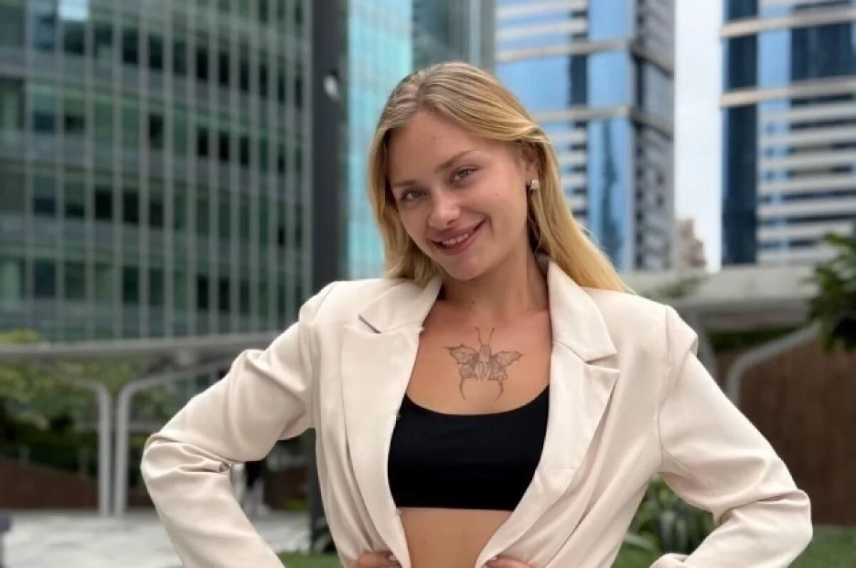    Украинская модель Мария Ковальчук.