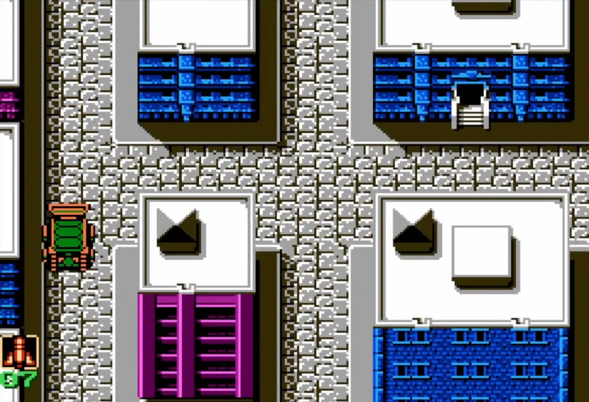 Черепашки-ниндзя TMNT Dendy Мы сможем покататься даже на машине