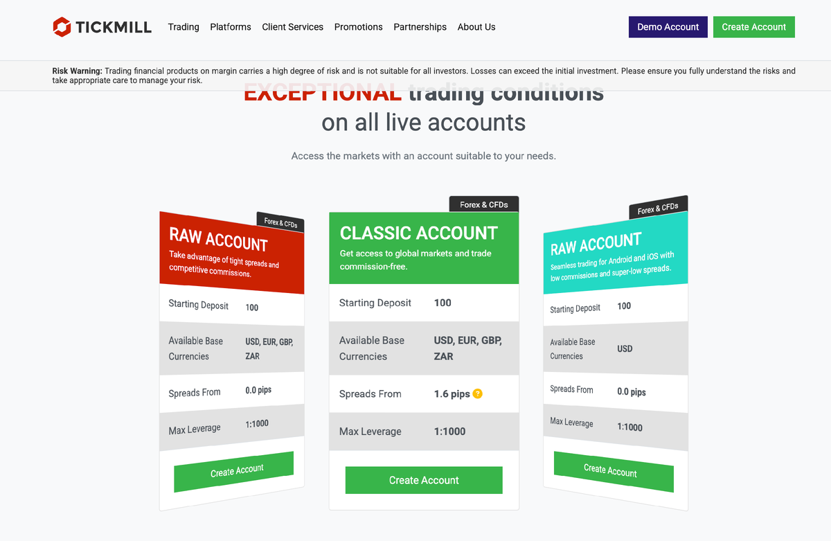 Tickmill - Официальный сайт, регистрация и вход в личный кабинет, отзывы, лицензия, форекс брокер