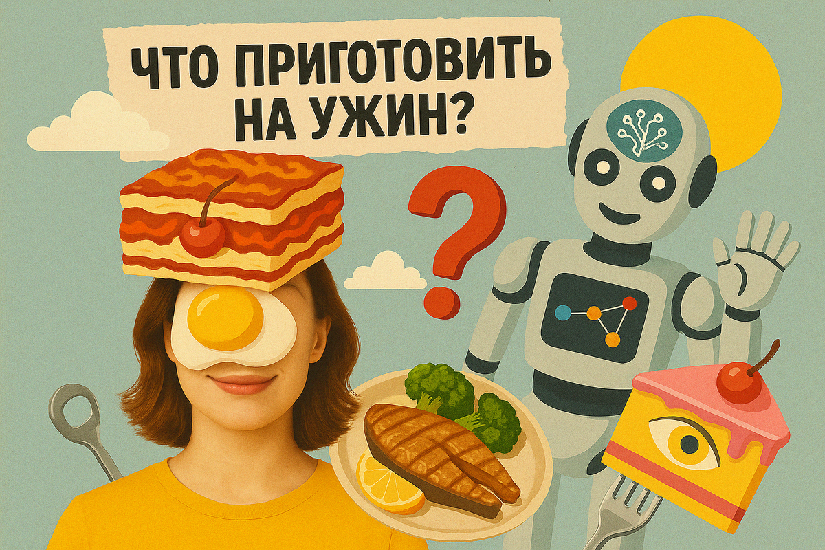 Ты никогда не угадаешь, что нейросеть посоветовала мне на ужин
