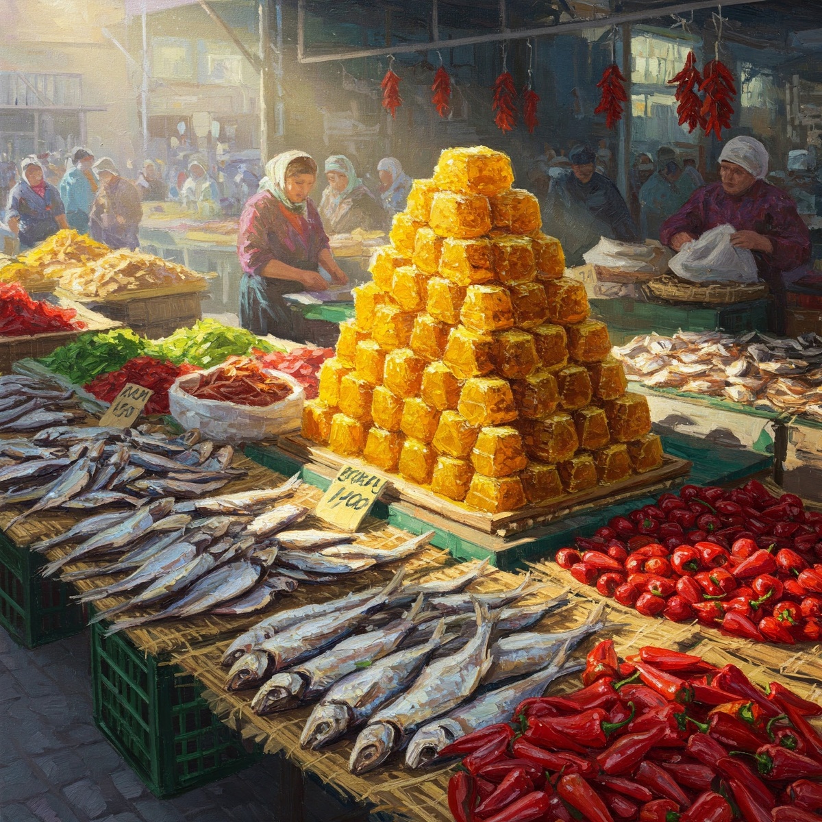 Утро на Центральном рынке