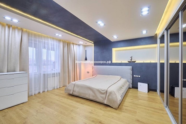 В спальне тоже должен быть неплохой обзор
Фото: elitekrsk.ru