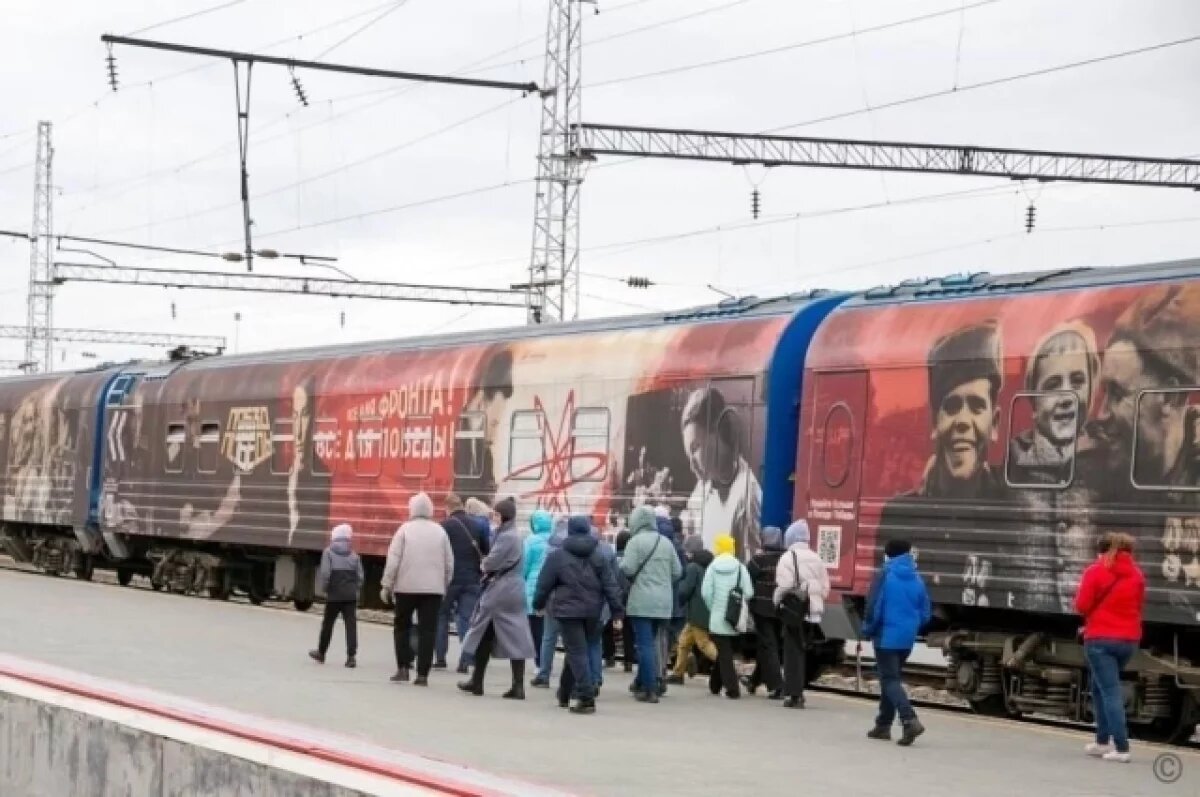    «Эшелон Победы» с легендарным паровозом прибудет в Барнаул