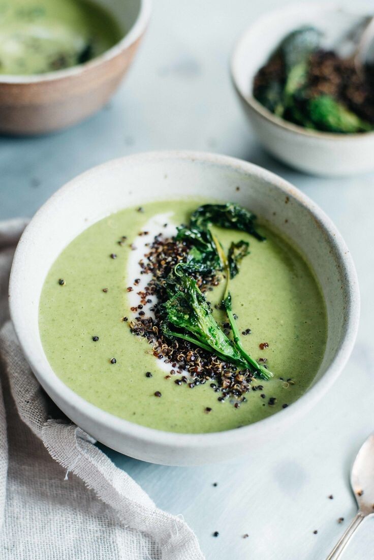 Суп-пюре из брокколи