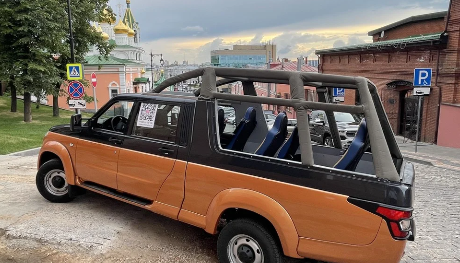 Микроавтобус УАЗ Профи - специально для туристов!