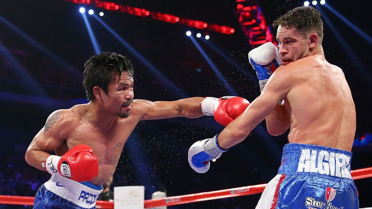 Пакьяо - Алджиери