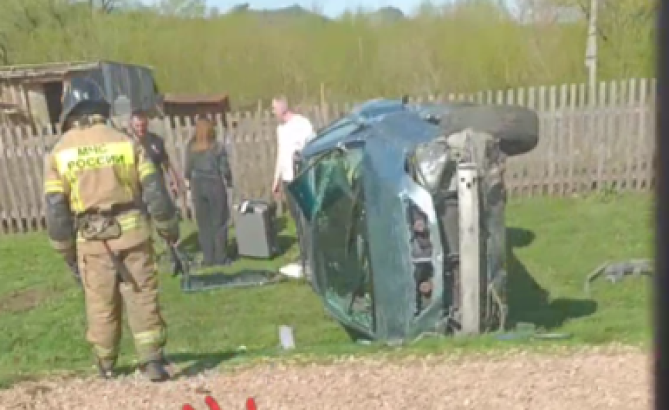    ДТП в селе Саввушка. Источник: Кадр из видео