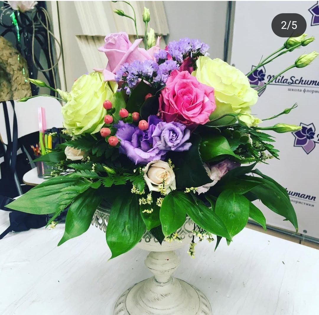 Первая корявенькая композиция 😁 Фото из личного архива автора.