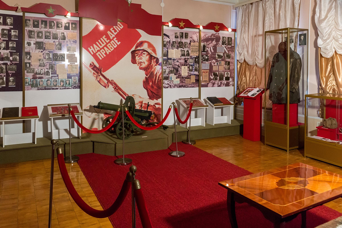 Зал воинской славы краеведческого музея