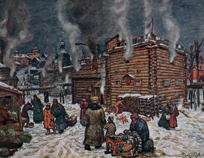 Общественные бани. А. Васнецов 