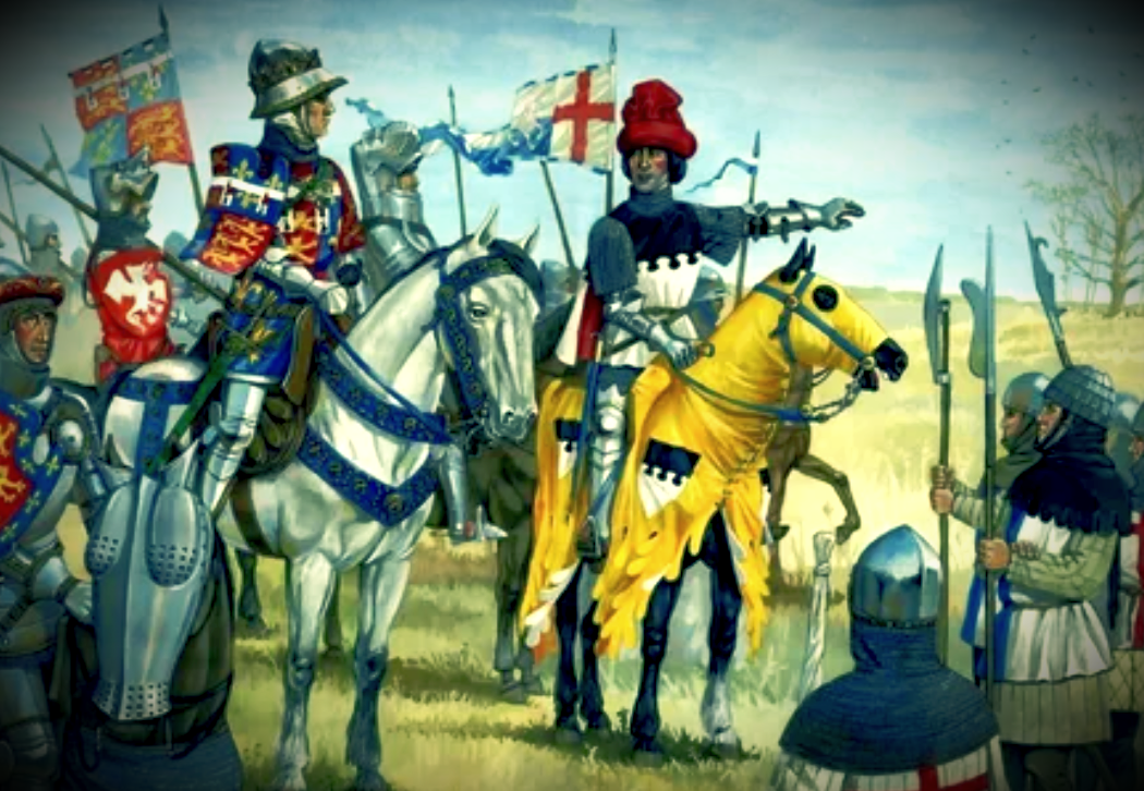 Столетняя война. Изображение взято с Яндекс картинок.