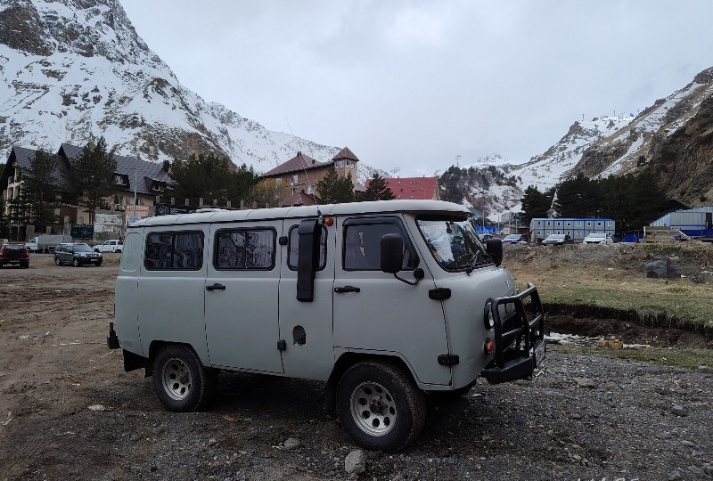 На УАЗ Буханке по Кавказу (Эльбрус)