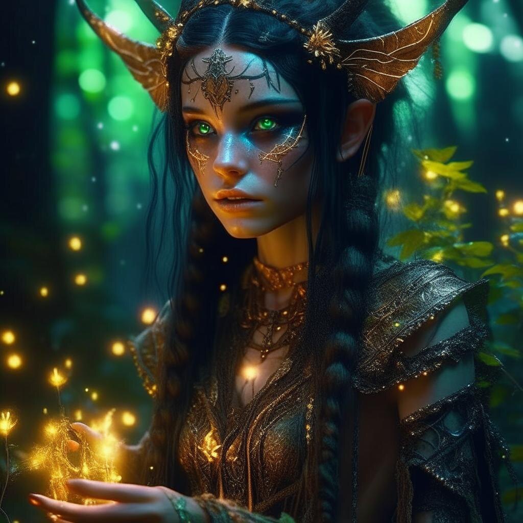 Кьяра - Проводница в Лунных Лесах. Автор Екатерина Бобова