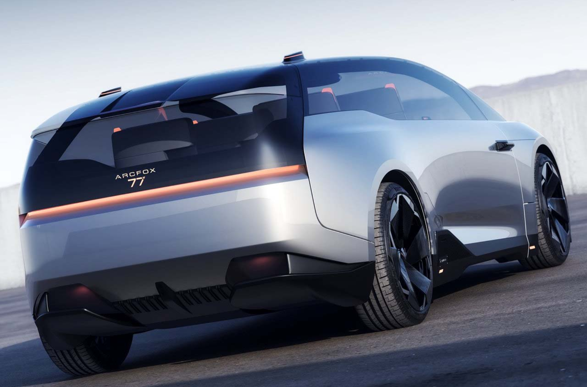 Так BAIC видит один из своих автомобилей близкого будущего