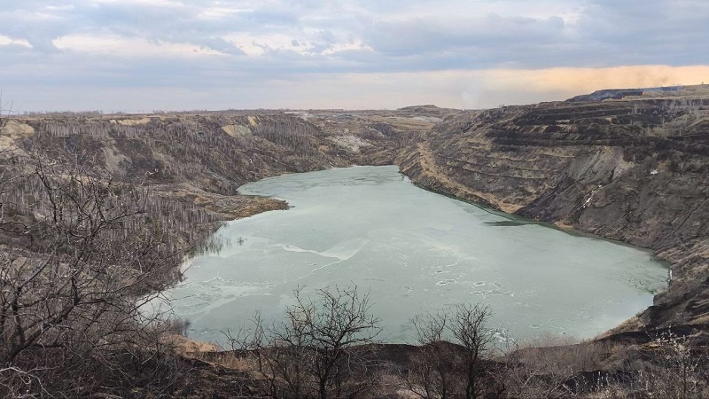 Красногорский (Красносельский) угольный разрез в Челябинской области. Фото: Ольга Бобрышева / ВКонтакте
