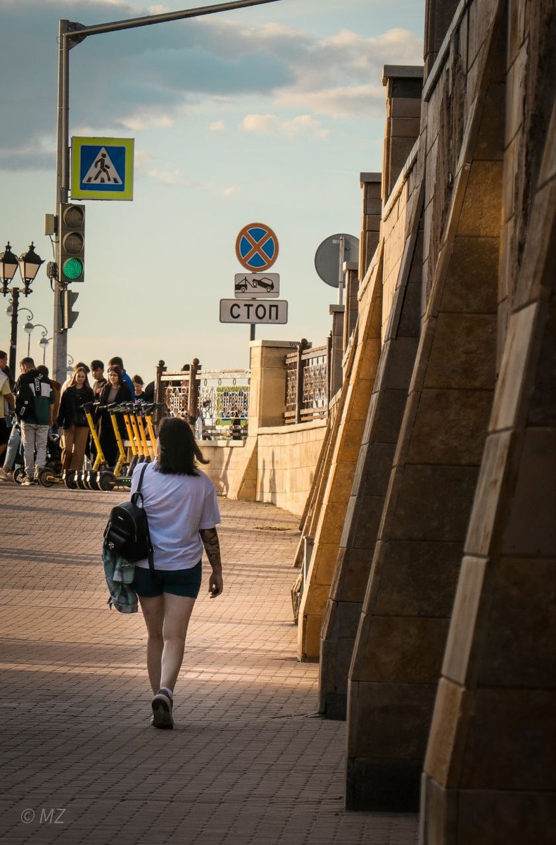 Пару сотен метров до кремля