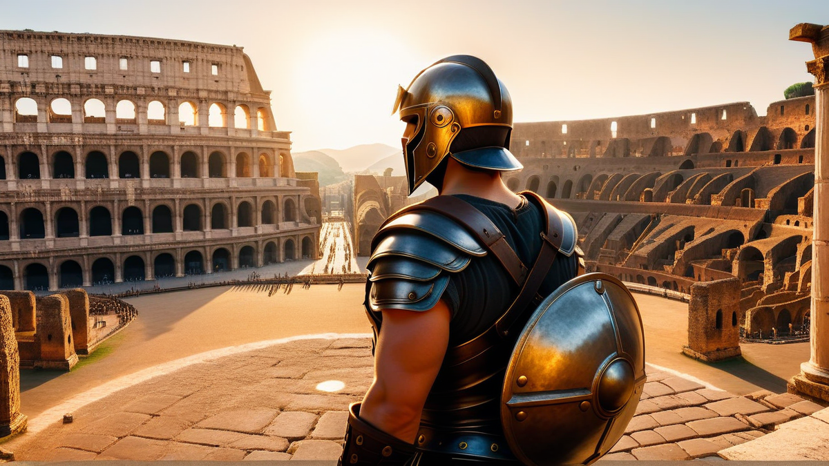 Символ силы и мужества: взгляд в небо перед боем.