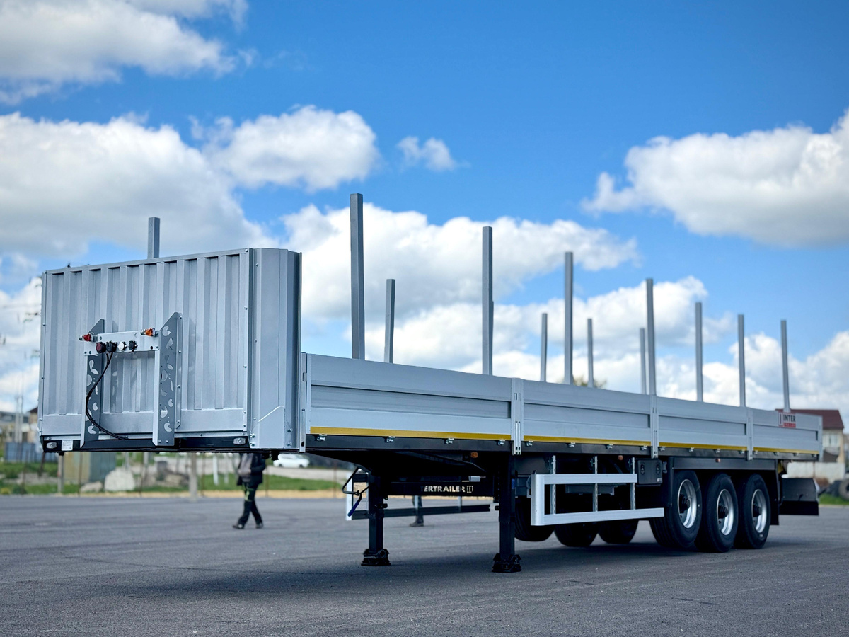 
ПОЛУПРИЦЕП БОРТОВОЙ ТРЕХОСНЫЙ ИНТЕРПРИЦЕП 853330