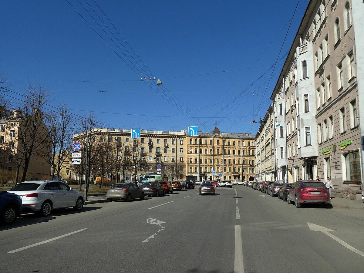 Переулок Талалихина  в Петроградском районе Санкт-Петербурга