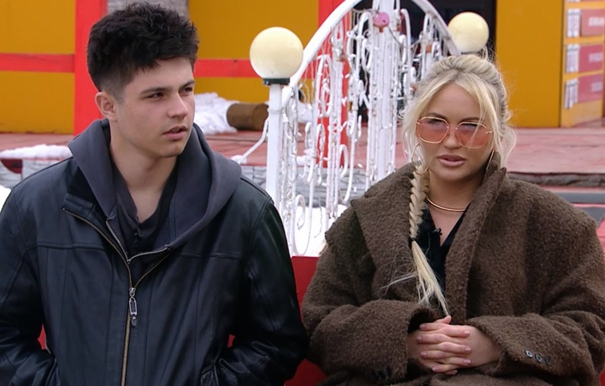 Никита Гуранда и Элина Рахимова (фото из эфира на «Okko»)