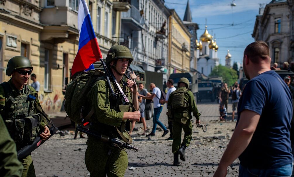    Если армия России придет в Одессу, большинство мирных жителей ее встретит как освободителей. (Иллюстрация: нейросети).